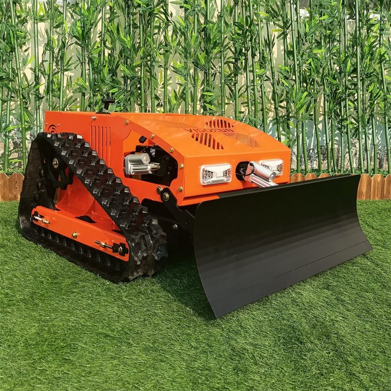 customized remote control tracked cutting grass machine