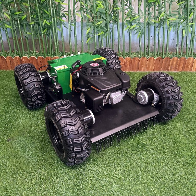 wireless radio control track-mounted brush cutter best Chinese factories