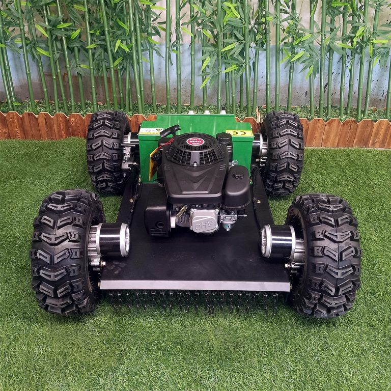 radio controlled track thick bush weeder China manufacturer factory